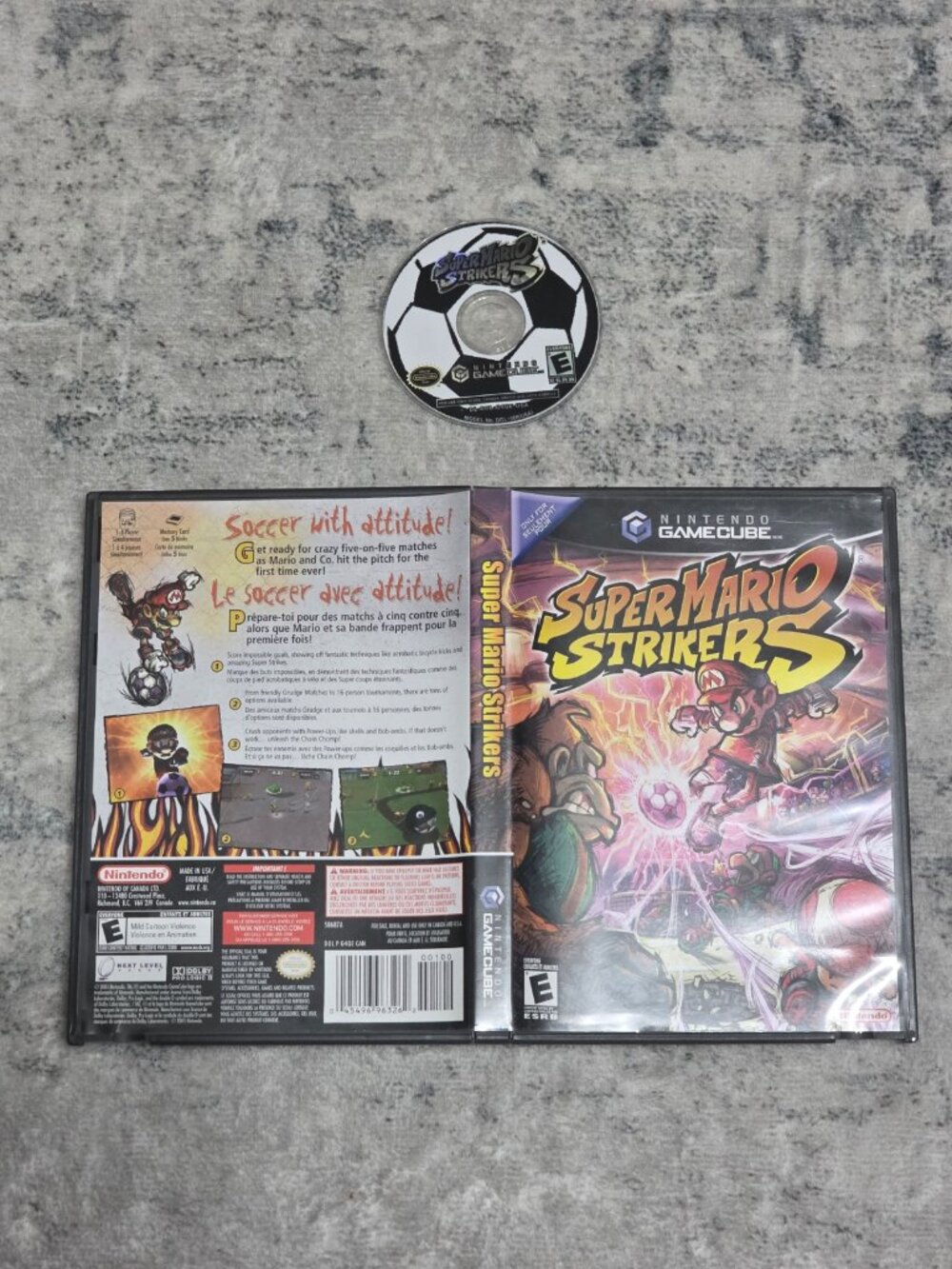 Super Mario Strickers - Nintendo Gamecube | No Manual